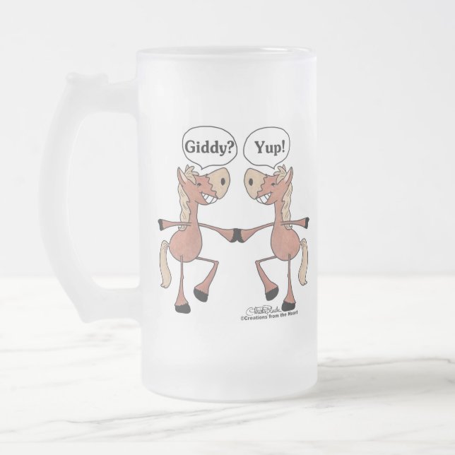Chope Givrée Chevaux Giddy Up (Gauche)