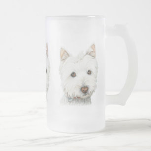 Chope Givrée Chien de Terrier blanc de montagne occidentale