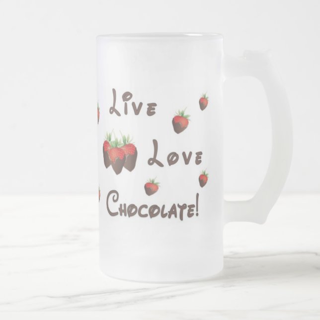 Chope Givrée Chocolat vivant d'amour (Droit)