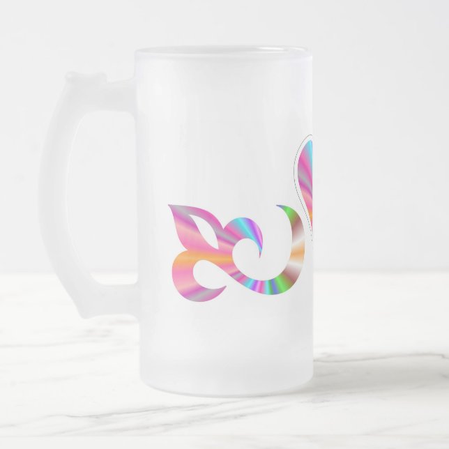 Chope Givrée Ciel arc-en-ciel Lily et papillon (Gauche)