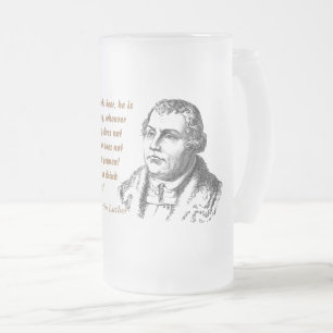 Chope Givrée Citation De Martin Luther Sur Les Boissons De Bièr