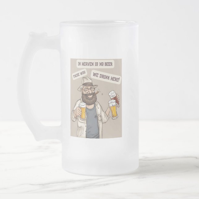 Chope Givrée citations de bière (Gauche)