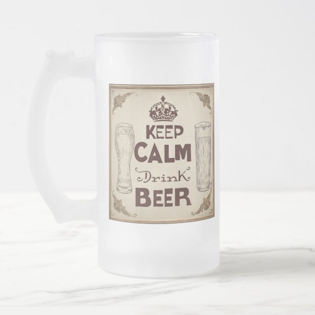 Chope Givrée citations de bière (Gauche)