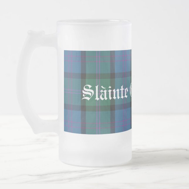 Chope Givrée Clan classique MacThomas Tartan Plaid Stein (Gauche)