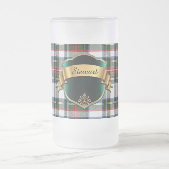 Chope Givrée Classic Stewart robe Tartan Plaid Stein (Centre)