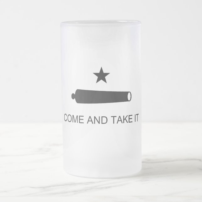 Chope Givrée Come & Take It ! Flag de Texas State (Centre)