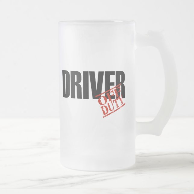 CHOPE GIVRÉE CONDUCTEUR QUI N'EST PAS DE SERVICE (Droit)