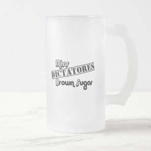 Chope Givrée Crâne de HT de Tasse-Mlle sucre roux Dictatores d