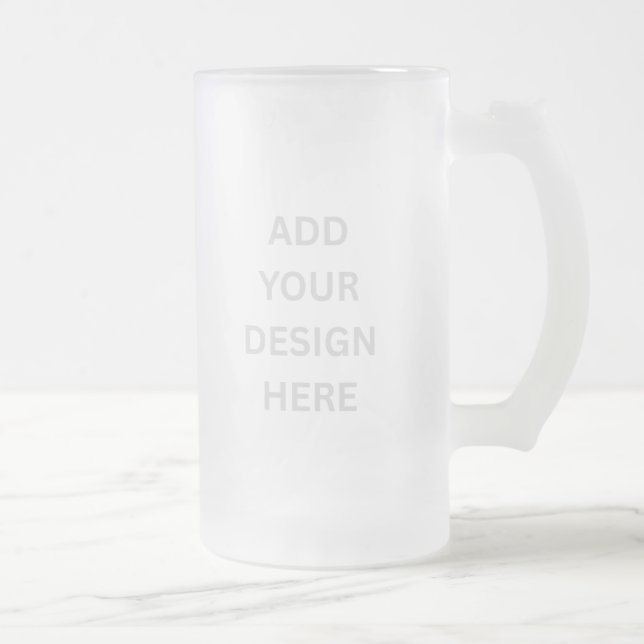 Chope Givrée Create Your Own Custom Design 16oz  (Droit)