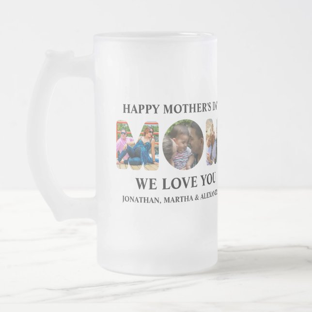 Chope Givrée Créez votre propre collage photo 3 Happy Mothers d (Gauche)