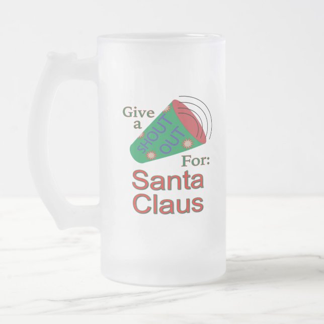 Chope Givrée Criez pour le Père Noël (Gauche)