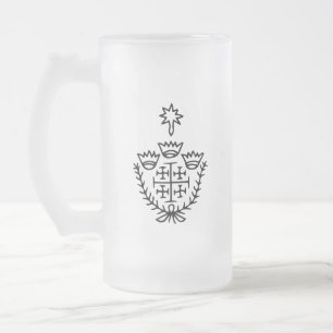 Chope Givrée Croix de Jérusalem tatouage de pèlerinage historiq