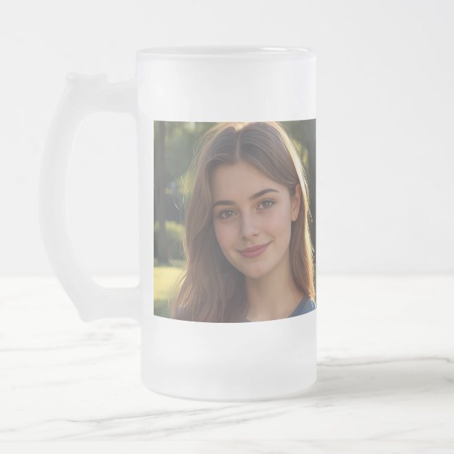 Chope Givrée Customized with two photos (Gauche)