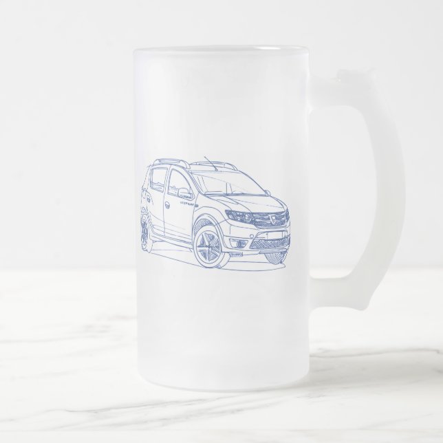 Chope Givrée Dacia Sandero Stepway 2013 (Droit)