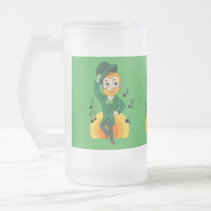 Chope Givrée Dancing leprechaun, dessin animé de la Saint Patri