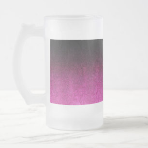 Chope Givrée Dégradé de Parties scintillant rose et noire