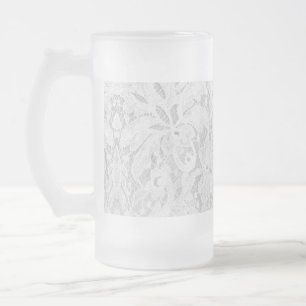 Chope Givrée Dentelle blanche tombante