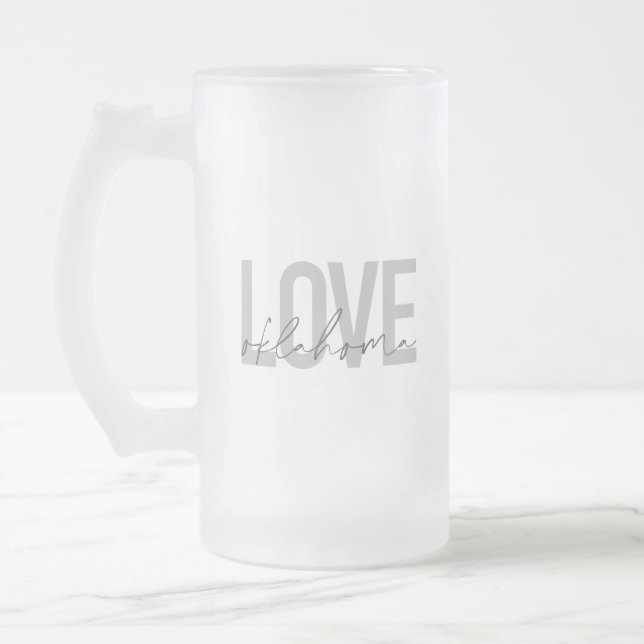 Chope Givrée Design urbain, moderne, simple, cool Love Oklahoma (Gauche)