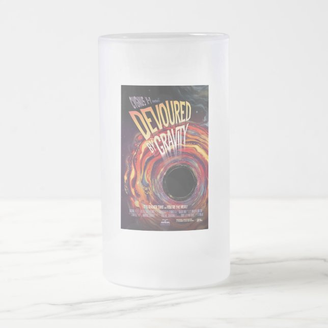 Chope Givrée Dévasté Par Gravité Halloween Trou Horreur Noir (Centre)