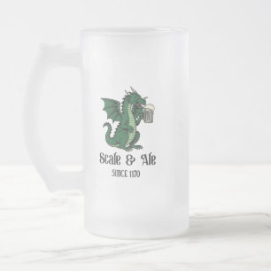 Chope Givrée Dragon Buveur de Bière