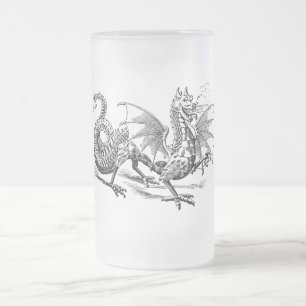Chope Givrée Dragon médiéval vintage