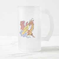 dragon rouge cracheur de feu