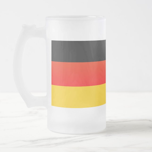 Chope Givrée Drapeau allemand or Deutsche Flagge (Gauche)