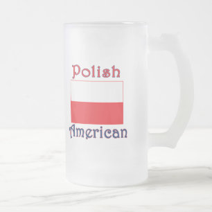 Chope Givrée Drapeau américain polonais
