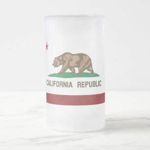 Chope Givrée Drapeau de Californie