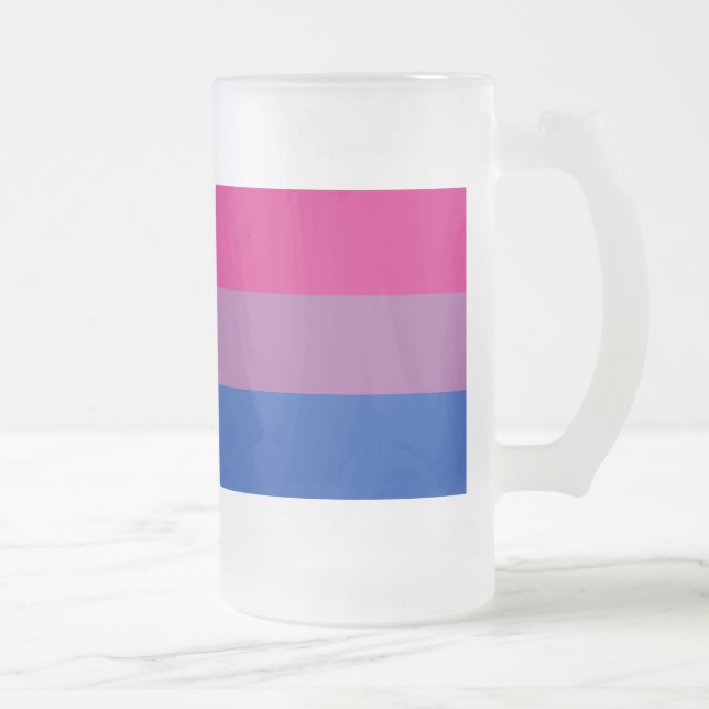 Chope Givrée Drapeau de fierté bisexuel (Droit)