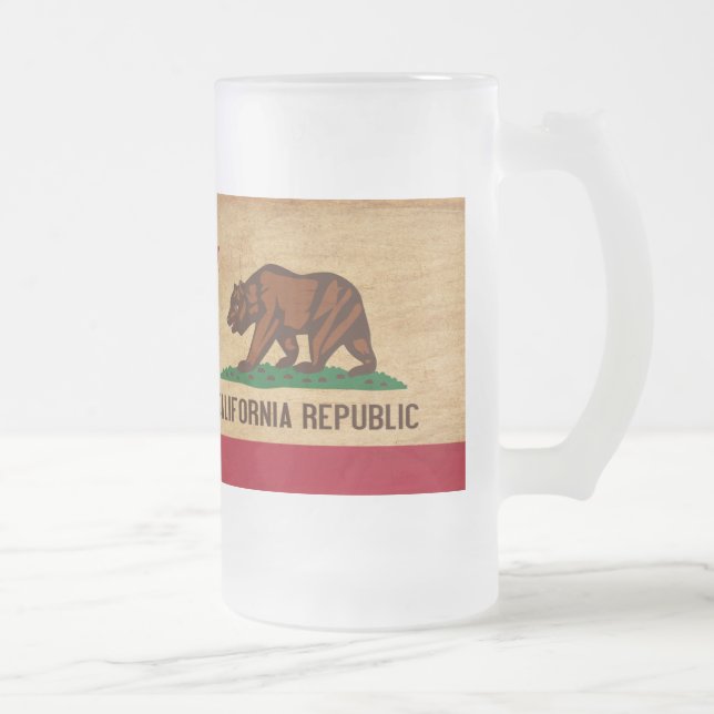 Chope Givrée Drapeau de la Californie (Droit)