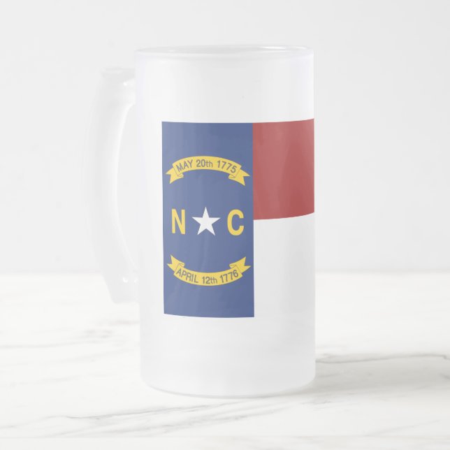 Chope Givrée Drapeau de la Caroline du Nord (Devant gauche)