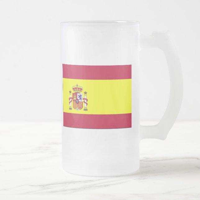 Chope Givrée Drapeau de l'Espagne (Droit)