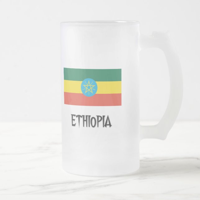 Chope Givrée Drapeau de l'Ethiopie (Droit)