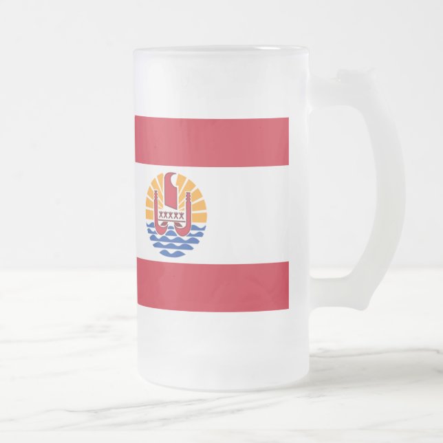 Chope Givrée Drapeau de Polynésie française (Droit)