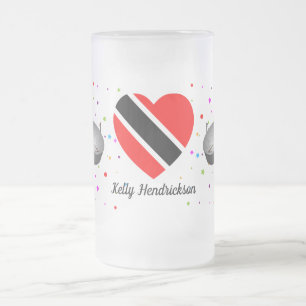 Chope Givrée Drapeau de Trinité-et-Tobago & Steelpan avec votre