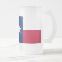 Drapeau d'état du Texas - couleur authentique de