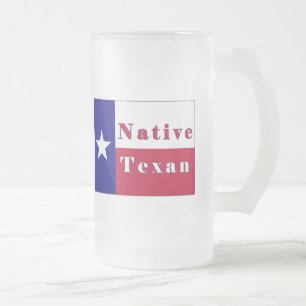 Chope Givrée Drapeau d'étoile solitaire texane