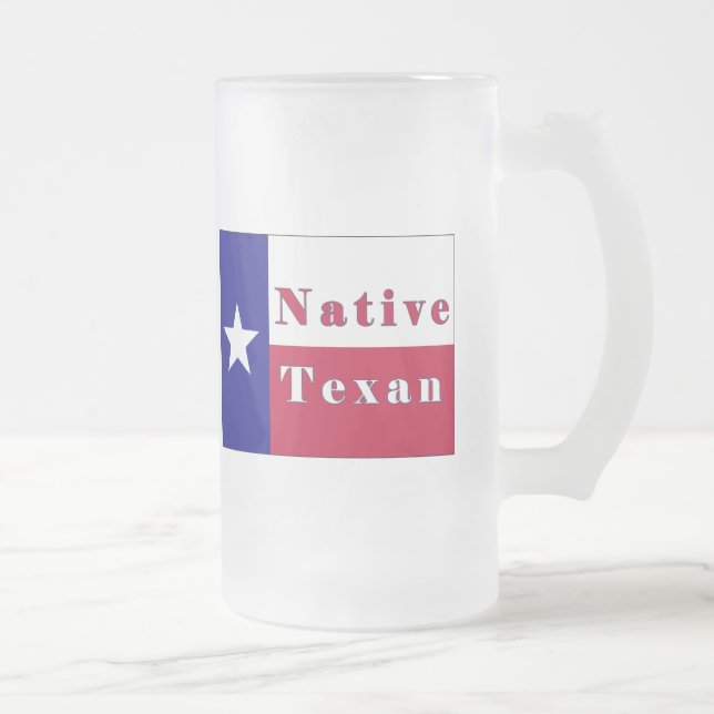 Chope Givrée Drapeau d'étoile solitaire texane (Droit)