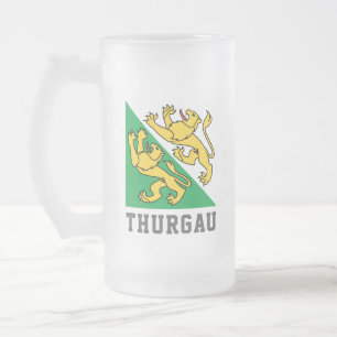 Chope Givrée Drapeau du canton de Thurgau, Suisse