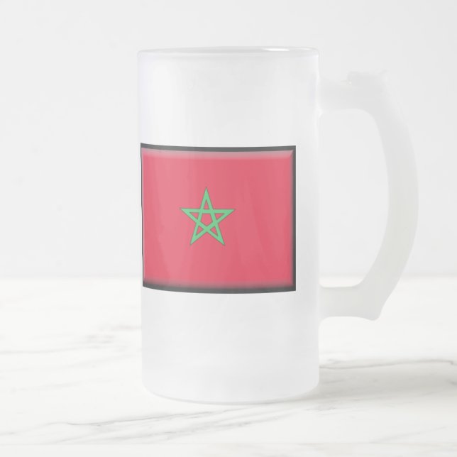 Chope Givrée Drapeau du Maroc (Droit)
