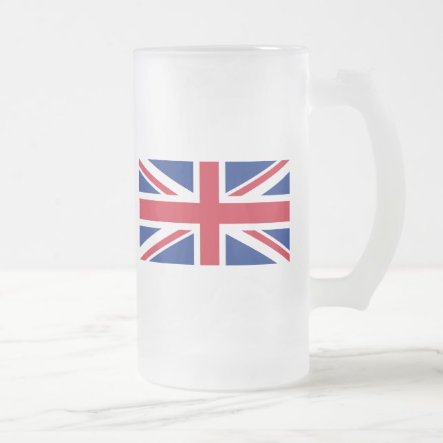 Chope Givrée Drapeau d'Union Jack de coût bas de verre de la (Droit)