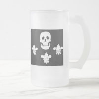 DRAPEAU JOLLY ROGER ET TROIS LIEUX