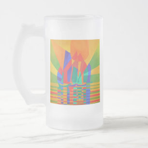 Chope Givrée Dreamboat Un Câble Cubiste Aux Couleurs Primaires