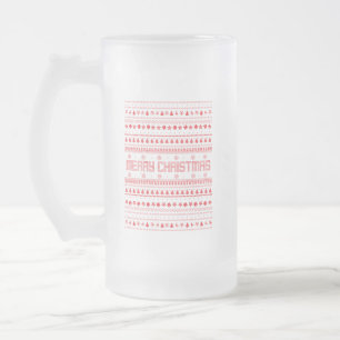 Chope Givrée Drôle Mauvais Joyeux motif de Noël