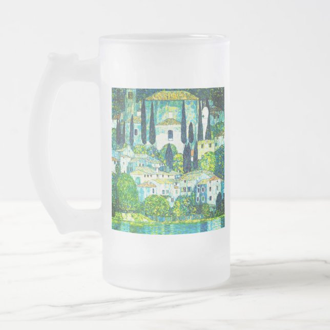 Chope Givrée Église à Cassone Gustav Klimt (Gauche)