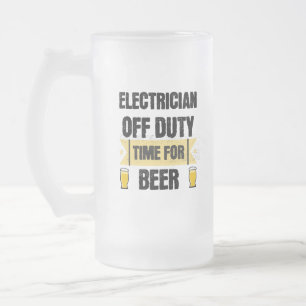 Chope Givrée Électricien hors service. Heure de la bière