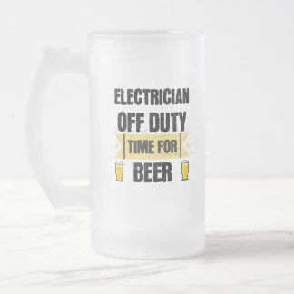 Chope Givrée Électricien hors service. Heure de la bière