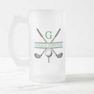 Chope Givrée Élégant minimaliste sur mesure Monogramme de golf
