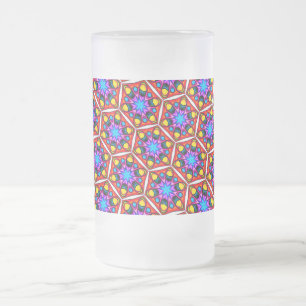 Chope Givrée Élégant motif floral Abstrait